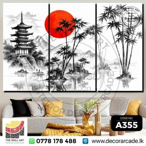 A355-Japanese Landscapes Wall Art