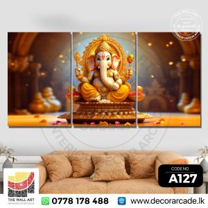 A127-Lord Ganesh Wall Art