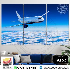 A153-Boeing 747 Aero Plane Wall Art