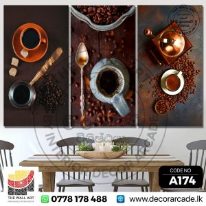 A174-Different Types Of Coffee Wall Art
