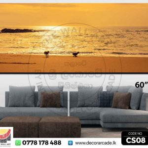 CS08-Beach At Afternoon Wall Art