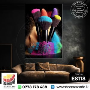 E8118-Colorful Cosmetics Wall Art