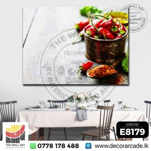 E8179-Spicy Chilies Wall Art