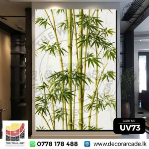 UV73-Bamboo Trees Wall Art