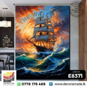 E8371 - Sailing ship Wall Art
