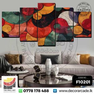 F10201 - Abstract geometric Wall Art