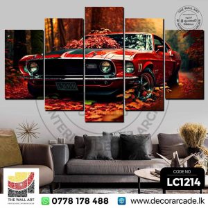 LC1214 - Ford Mustang Canvas Wall Art