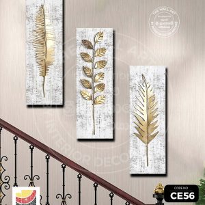 CE56 Gold metal leaf Wall Art