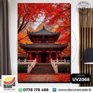 UV2068 Autumn Zen Wall Art