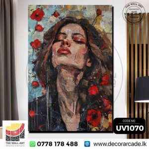 UV1070 The Ethereal Floral Muse Wall Art