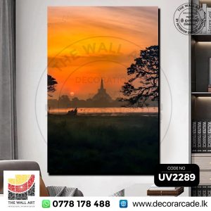 UV2289 Ruwanweliseya Stupa in Anuradhapura Wall Art