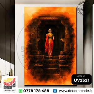 UV2321 Girl Wall Art