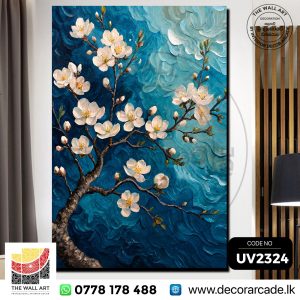 UV2324 Flower Wall Art