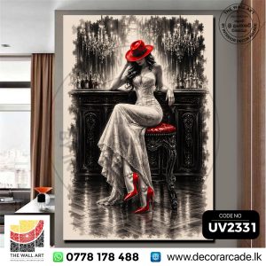 UV2331 Girl Wall Art