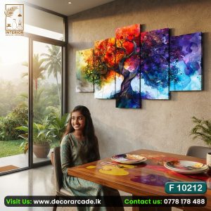 F10212 Colourful Tree WallArt