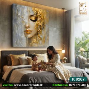 K8267 Girl Wall Art