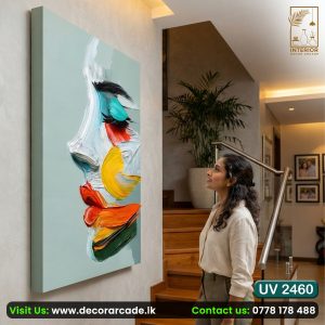 UV2460 Girl Wall Art