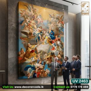 UV2463 Moses and the Fathers of the Latin church Wall Art