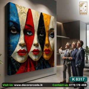 K8317 Girl Wall Art