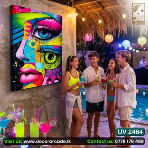 UV2464 Striking Eyes Wall Art