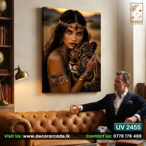 UV2455 Girl Wall Art