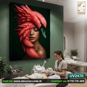 UV2470 Girl Wall Art