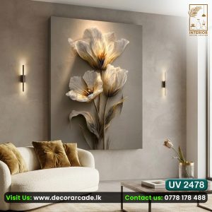 UV2478 Flower Wall Art