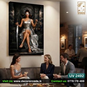 UV2492 Lady Justice Wall Art