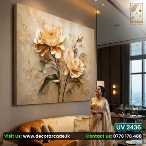 UV2436 Flowers Wall Art