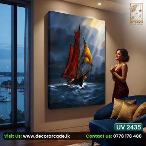UV2435 Boat Wall Art