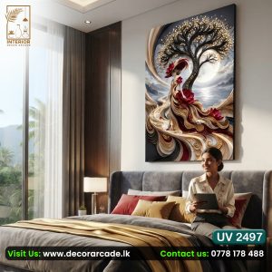 UV2497 Girl Wall Art