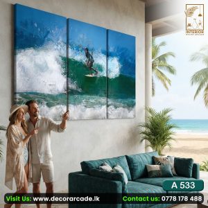A533 Surfing Wall Art