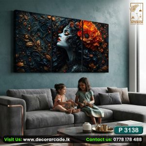 P3138 Flower Girl Wall Art