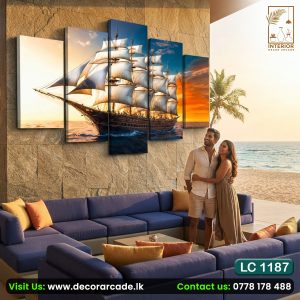 LC1187 Sailing ship Wall Art