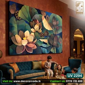 UV2294 Lotus Wall Art