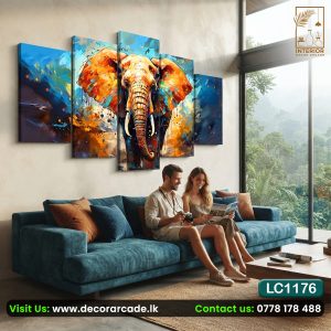 LC1176 Elephant Wall Art
