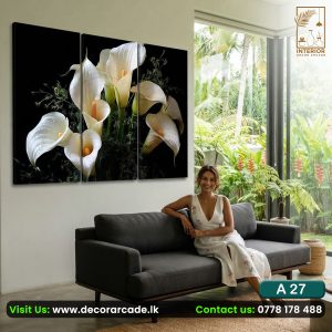 A27 Tulip Flower Wall Art