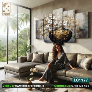 LC1177 Flower Vase Wall Art