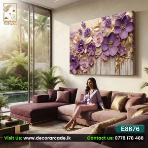 E8676 Flowers Wall Art