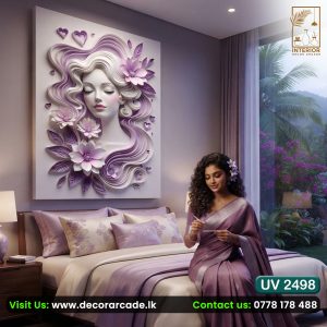 UV2498 Girl Wall Art
