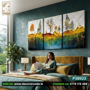 P38923 Gold Nature Wall Art