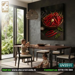 UV2511 Chilli Wall Art