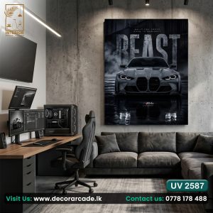UV2587 BMW Wall Art