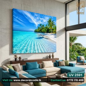 UV2591 Beach Wall Art