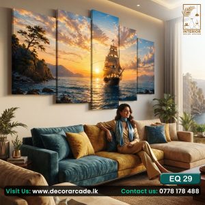 EQ29 Sailing ship Wall Art