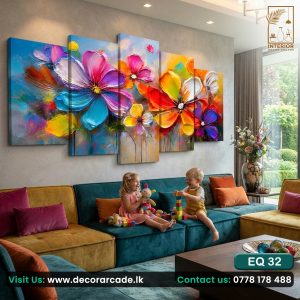 EQ32 Flower Wall Art